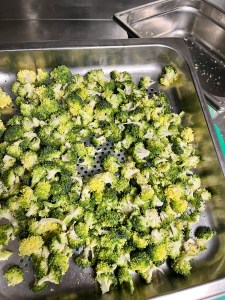 Broccoli in Lochform