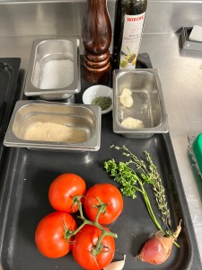 Hier siehst du die Zutaten auf einen Blick